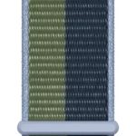 Curea Apple Watch Sport Loop, 41mm, Abyss Blue/Moss Green