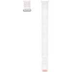 Curea Samsung Fabric Band One Click 20MM S/M Pink White - imagine 2