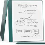 Ebook Reader Amazon Kindle Scribe Redesigned Display, 10.2" 64GB, Wifi, Premium Pen, Metallic Jade