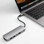Hub Portable Fixed Usb-C 7 in 1 - imagine 3