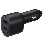 Incarcator auto Samsung Super Fast Charger 45W Usb C, 15W Usb A, L5300, Cablu Usb C 1M, Black - imagine 2