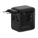 Incarcator Mophie Essential 70w GaN 5 Port + AC Travel Adapter Black - imagine 2