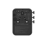 Incarcator Mophie Essential 70w GaN 5 Port + AC Travel Adapter Black - imagine 4
