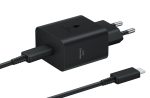 Samsung Super Fast Charger 45W, Low Standby T4511, Type-C 1.8M, Black