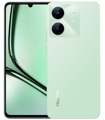 Telefon mobil Realme Note 60X, 64GB, 3GB, 4G, Dual Sim,Wilderness Green