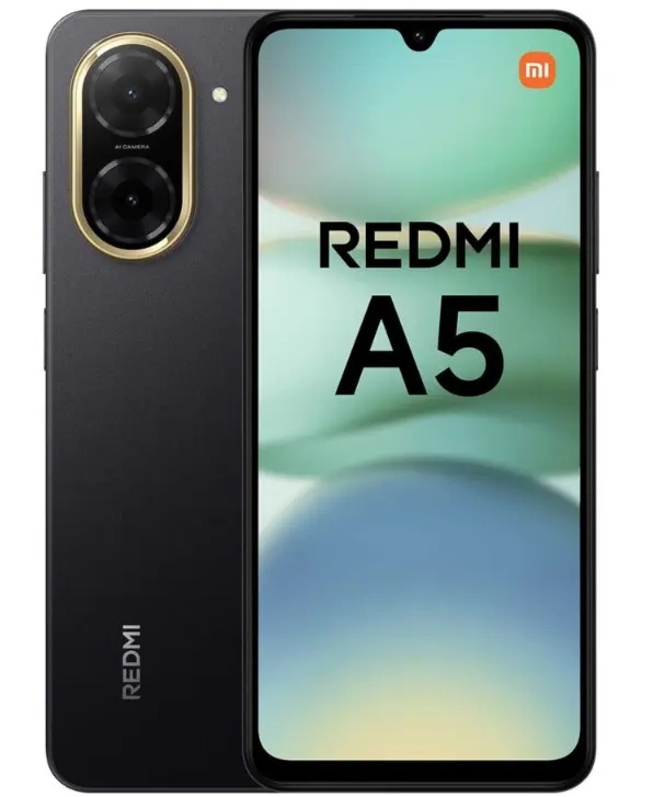 Telefon Mobil Xiaomi Redmi A5 Telefon Mobil Xiaomi Redmi A5, 64GB, 3GB RAM, 4G, Charger Pack 15W, Midnight Black - imagine 1